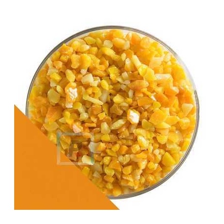 0321 Pumpkin Orange Opalescent