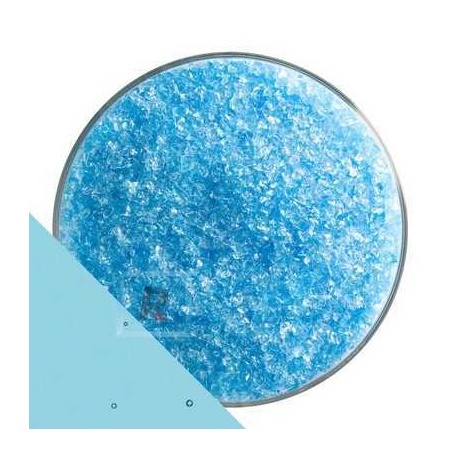 Fritas Transparente Azul Turquesa 1416 Medio (454g)