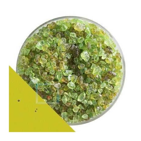 Fritas Transparente Verde Brillante 1126 Grueso (454g)