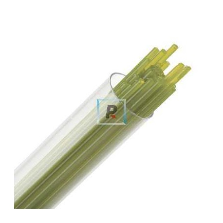 0217 Green Gold Opal. Stringer 2mm