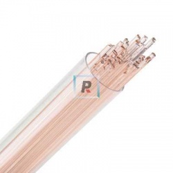 Stringer Transparente Naranja Coral 1834 de 2mm