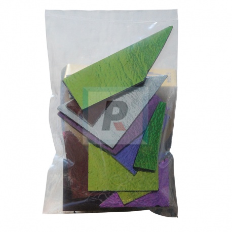 Retales Dicroico Bullseye 3mm Negro +/-150 GR