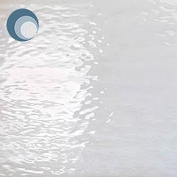 Waterglass Opaco Blanco 200-91W-F OCS96 30.5x14cm