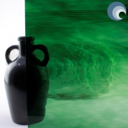 Waterglass Olive and Sea Green 422-1W-F OCS96 30.5x28cm