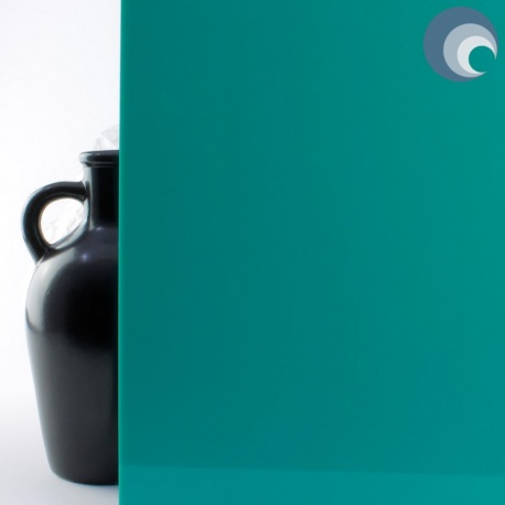 Opaque Smooth Peacock Green 223-74S-F OCS96 61x61cm