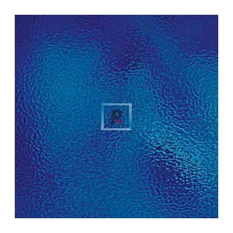 Catedral Hammered Azul Medio 134H-F OCS96 61x61cm