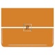 Bullseye Opalescente Naranja Clementina 0025 22x25.5cm