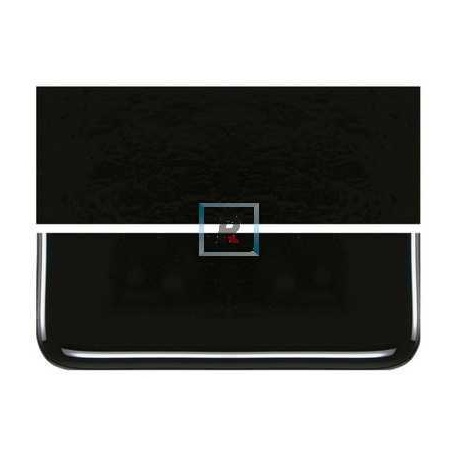 Bullseye 0100 Black Opalescent 89x51cm