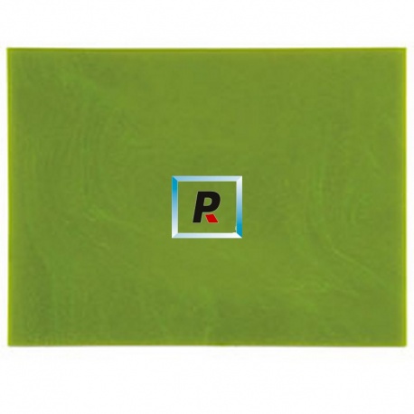 Bullseye 0222 Avocado Green Opalescent 22x25.5cm