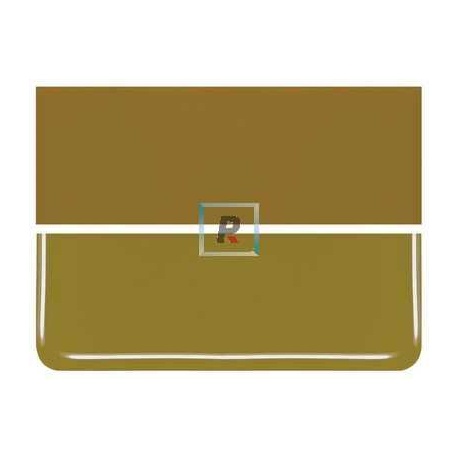 Bullseye Opalescente Verde Dorado 0227 44.5x25.5cm