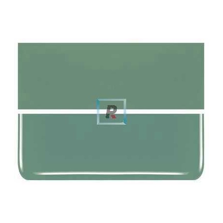 Bullseye Opalescente Verde Mineral 0117 de 2mm 51x43cm