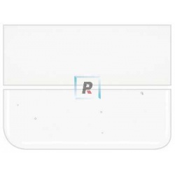 1009 Reactive Ice Transparent 44.5x25.5cm