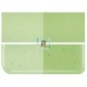 1107 Light Green Transparent 44.5x51cm