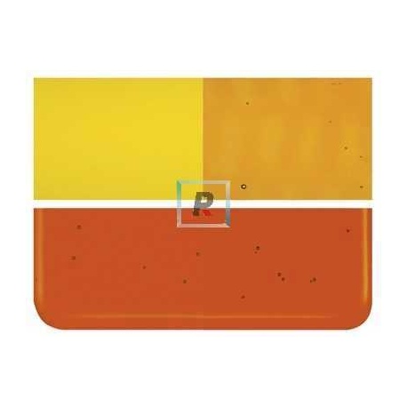 Bullseye Transparente Naranja 1125 25.5x11cm