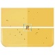 1137 Medium Amber Transparent 44.5x51cm
