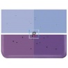 Bullseye Transparente Violeta Striker 1234 44.5x51cm