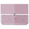 1428 Light Violet Transparent 25.5x11cm