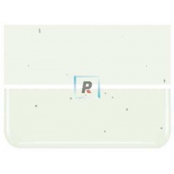 Bullseye Transparente Verde Hierba 1807 22x25.5cm