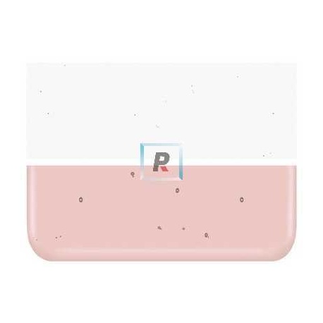 Bullseye Transparente Rojo Escarlata 1823 44.5x25.5cm