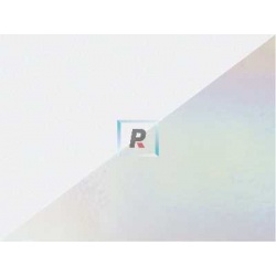 1009 Reactive Ice Clear Transparent Iridiscent 44.5x25.5cm