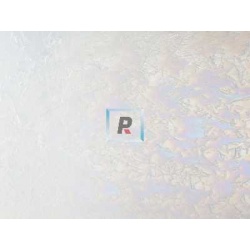 4102 Clear and Fractures Iridiscent 44.5x51cm