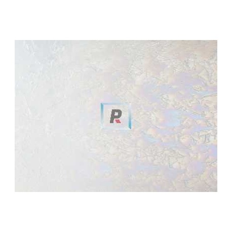 4102 Clear and Fractures Iridiscent 22x25.5cm