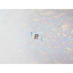 Bullseye Incoloro y Fritas Iridiscente 4202 44.5x25.5cm