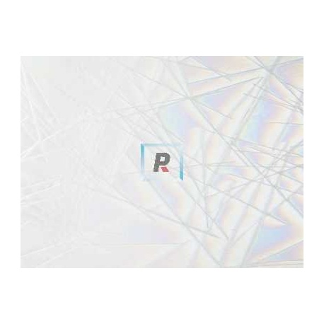 4402 Clear Chopstix Irid, rainbow 89x51cm