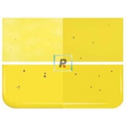 Bullseye Transparente Amarillo 1120 de 2mm 51x43cm