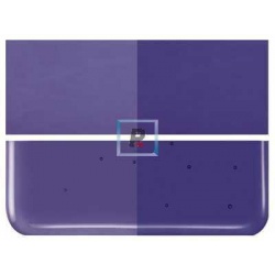 Bullseye Transparente Purpura Real 1128 de 2mm 51x43cm