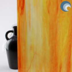 Translucent Yellow and Orange 6076-83CC-F OCS96 61x61cm