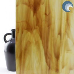 Semitranslucent Dark Amber 315-6S-F OCS96 61x61cm
