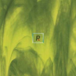 Streaky Amarilo Opal y Verde Bosque 2121 44.5x51cm