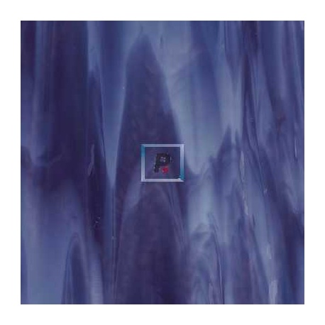 2128 Purple Opal and Pale Blue 44.5x25.5cm