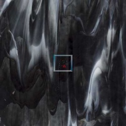 Streaky Gris Carbon y Blanco 2129 44.5x51cm