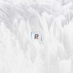 2130 Clear and White Streaky 25.5x11cm