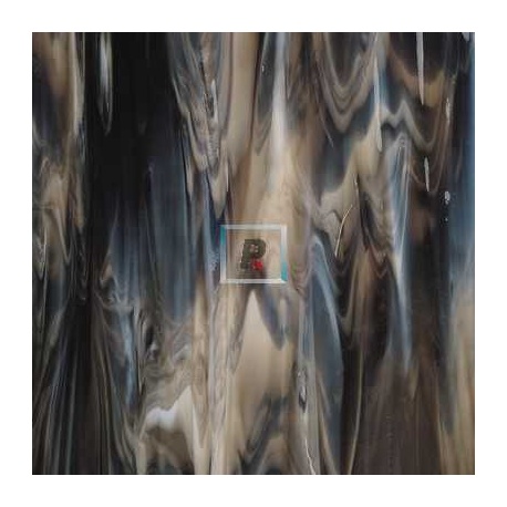 2209 Dark Brown and White Streaky 44.5x51cm