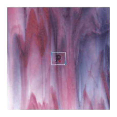 3328 White, Deep Royal Purple Op. 89x51cm