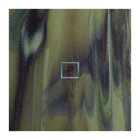 Streaky Verde Oliva y Marron 3212 89x51cm