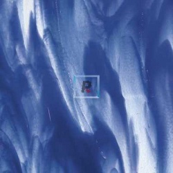 2047 Clear, Deep Cobalt Blue Opal 22x25.5cm