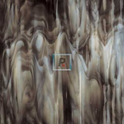 Streaky Blanco y Marron Oscuro 2109 89x51cm