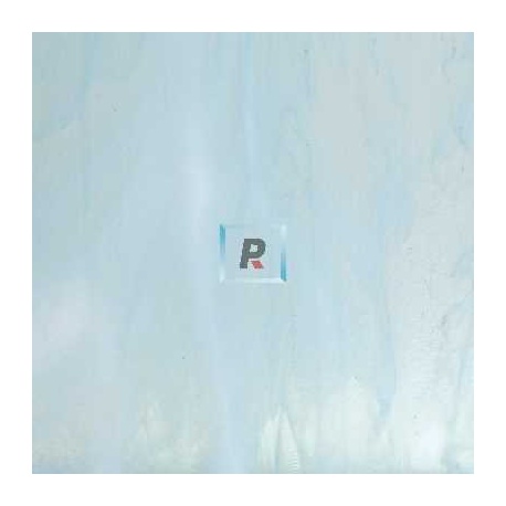 2218 Aqua Blue Tint, White Streaky 89x51cm
