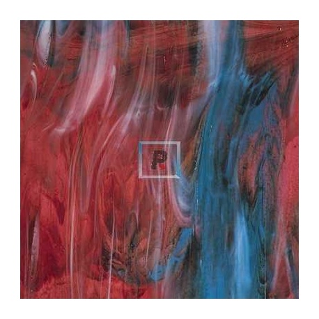 Streaky Rosa Arandano, Azul Azure y Blanco 3346 89x51cm