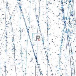 4216 Royal Blue &Turquoise Frit 89x51cm