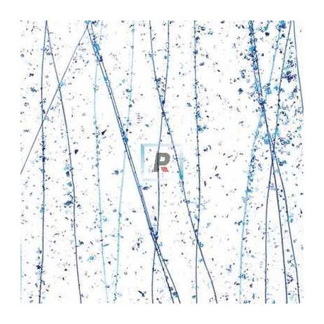 4216 Royal Blue &Turquoise Frit 89x51cm