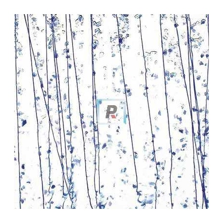 Mardi Gras Azul Cobalto y Gris 4219 44.5x51cm