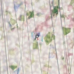 4010 SPRING: Blue, Green,Aqua&Pink 89x51cm