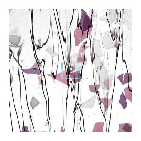 Fracture-Streamer Rosa, Ciruela y Blanco 4122 44.5x25.5cm