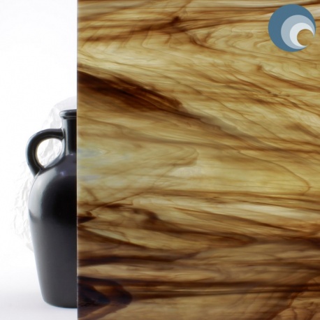 Translucido Marron y Rojo 6011-85CC-F OCS96 122x61cm