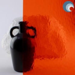 Cathedral Rough Rolled Orange 171RR-F OCS96 122x61cm